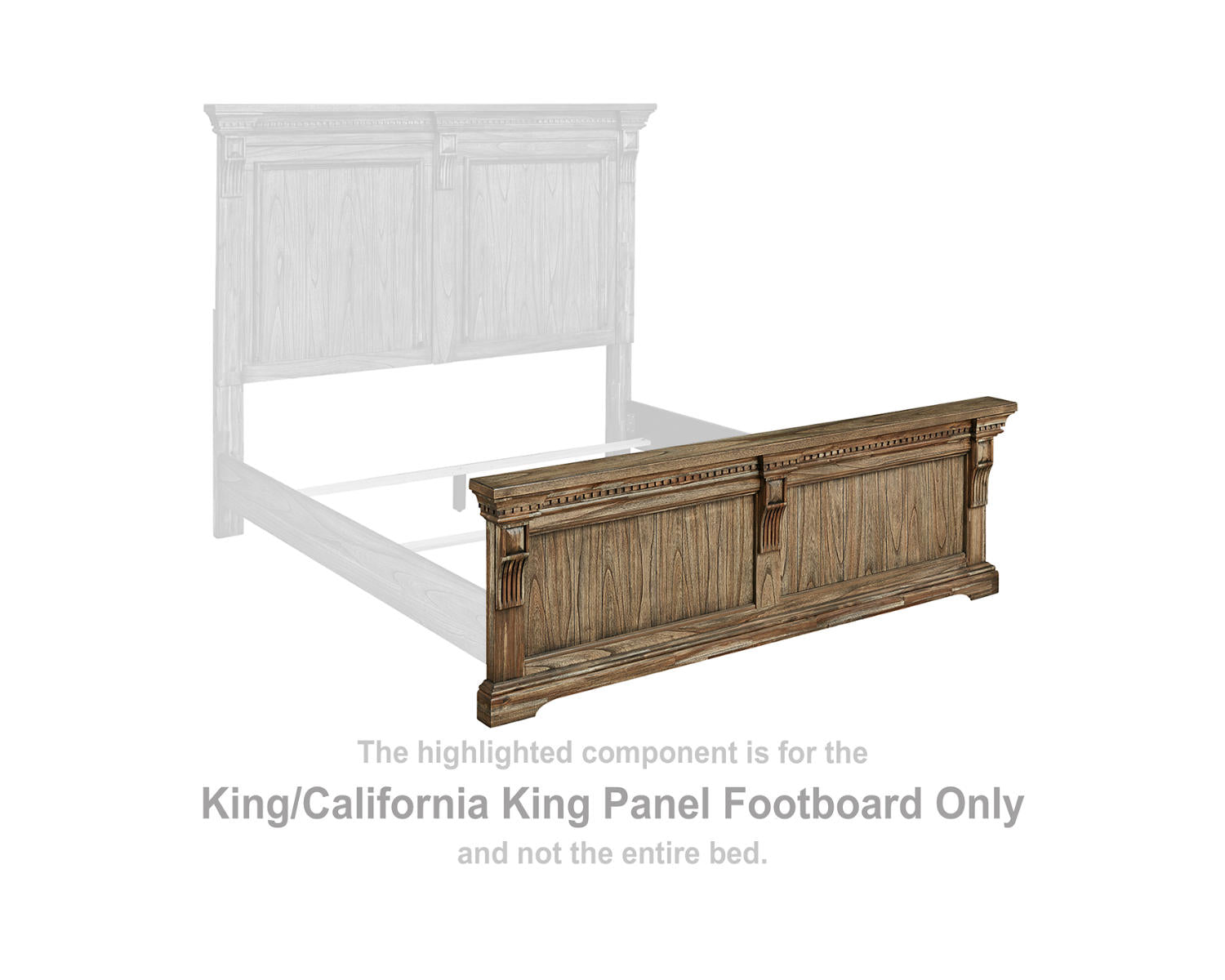 Markenburg King/California King Panel Footboard