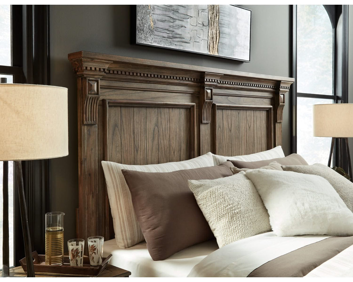 Cama Markenburg California King con paneles