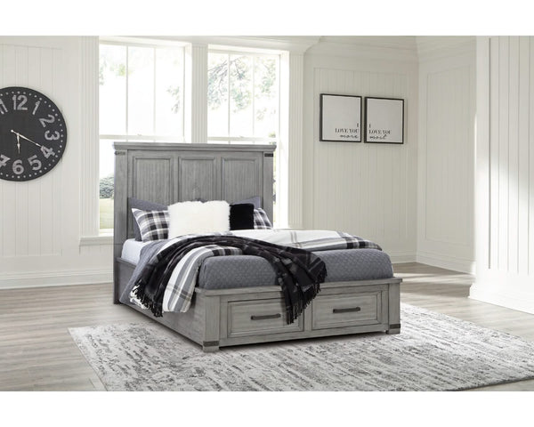 Cama Queen con almacenamiento Russelyn