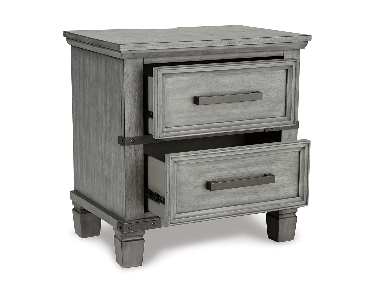 Russelyn King Panel Storage Bed, Dresser, Mirror and 2 Nightstands