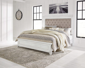 Cama Kanwyn California King con paneles