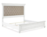 Kanwyn Queen Bed with Mirrored Dresser