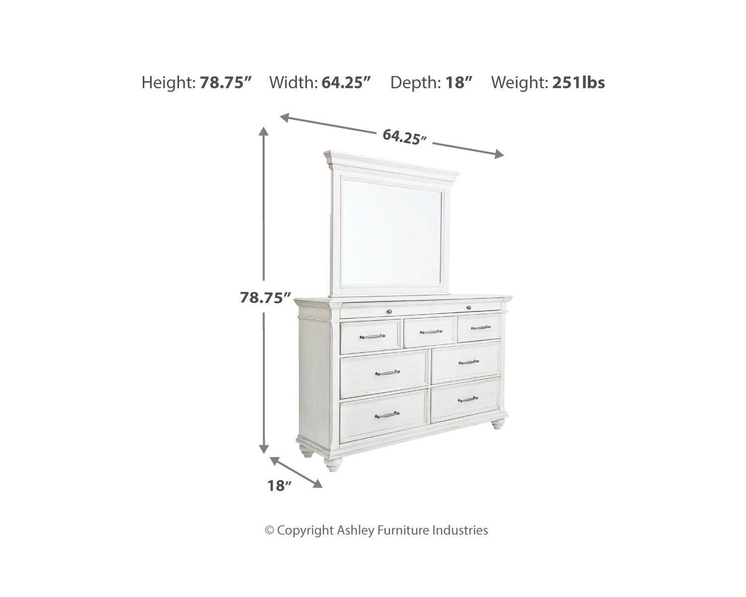 Kanwyn Dresser and Mirror