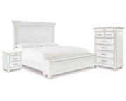 Kanwyn King Panel Storage Bed, Chest and Nightstand
