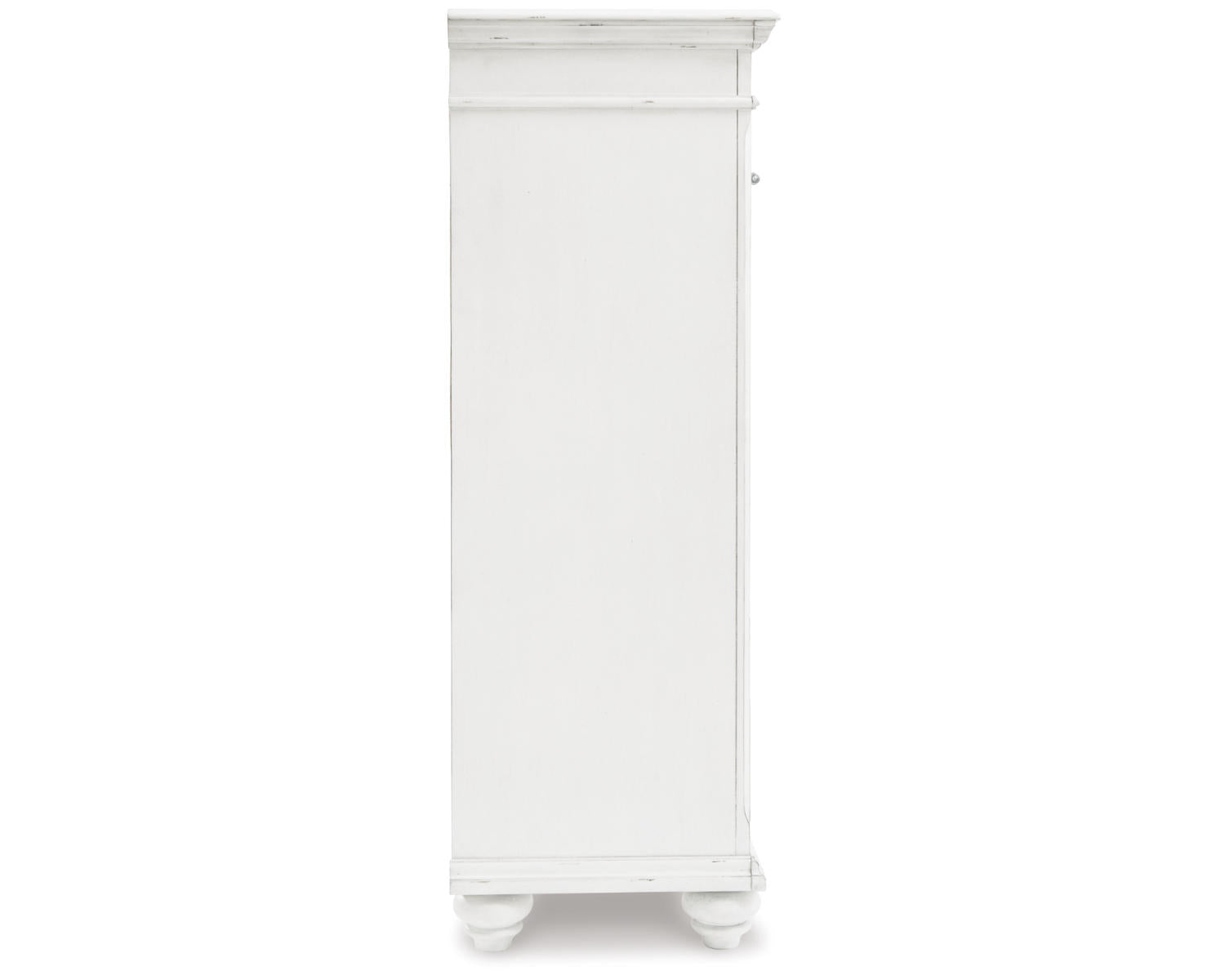 Kanwyn King Panel Bed, Dresser, Mirror, Chest and 2 Nightstands