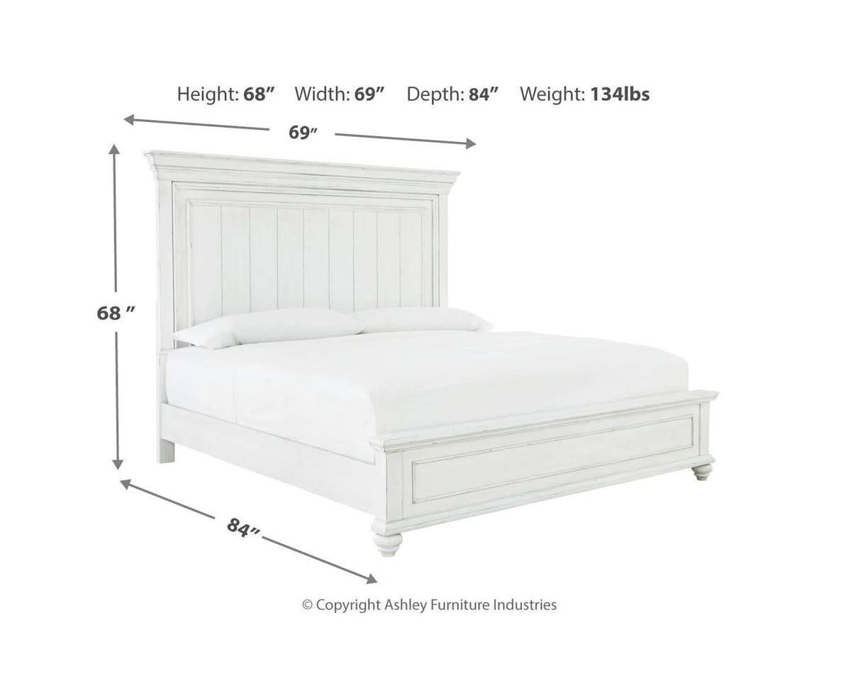 Cama Kanwyn Queen con paneles