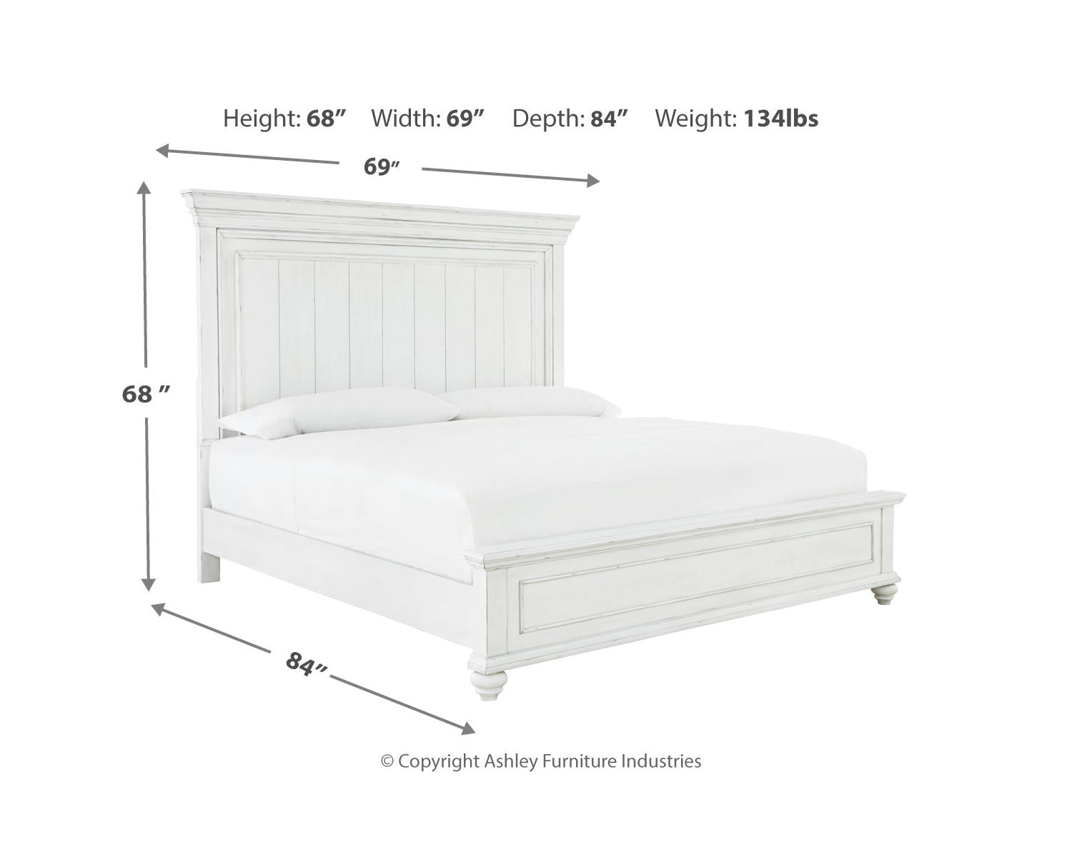 Kanwyn Queen Panel Bed
