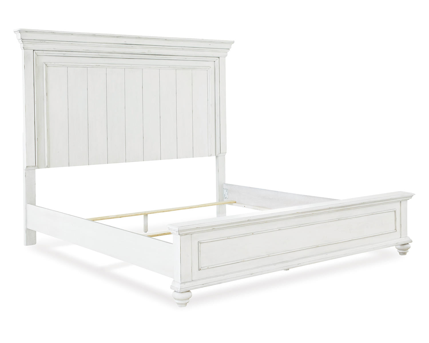 Kanwyn King Panel Bed, Dresser, Mirror, Chest and 2 Nightstands