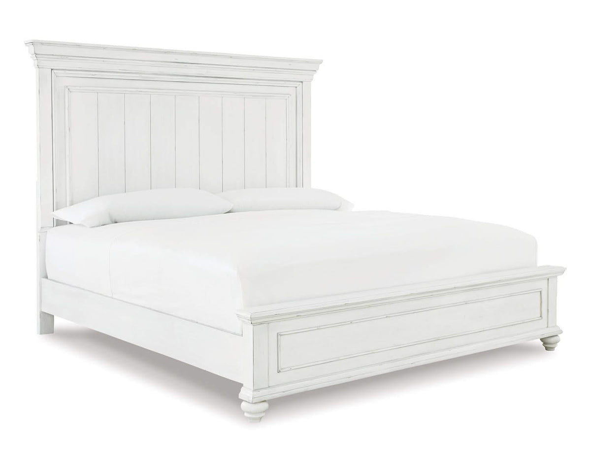Cama Kanwyn California King con paneles