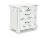 Kanwyn King Panel Storage Bed, Chest and Nightstand