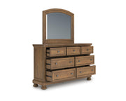 Feddinger Dresser and Mirror