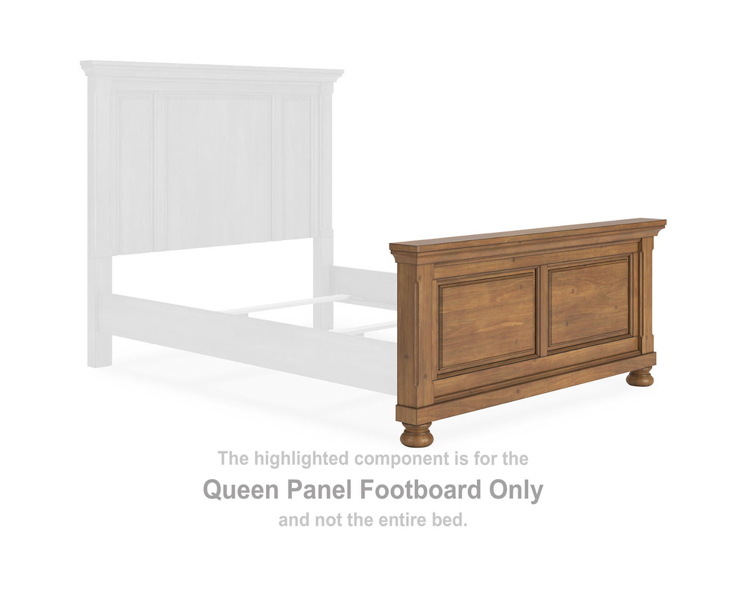 Feddinger Queen Panel Footboard