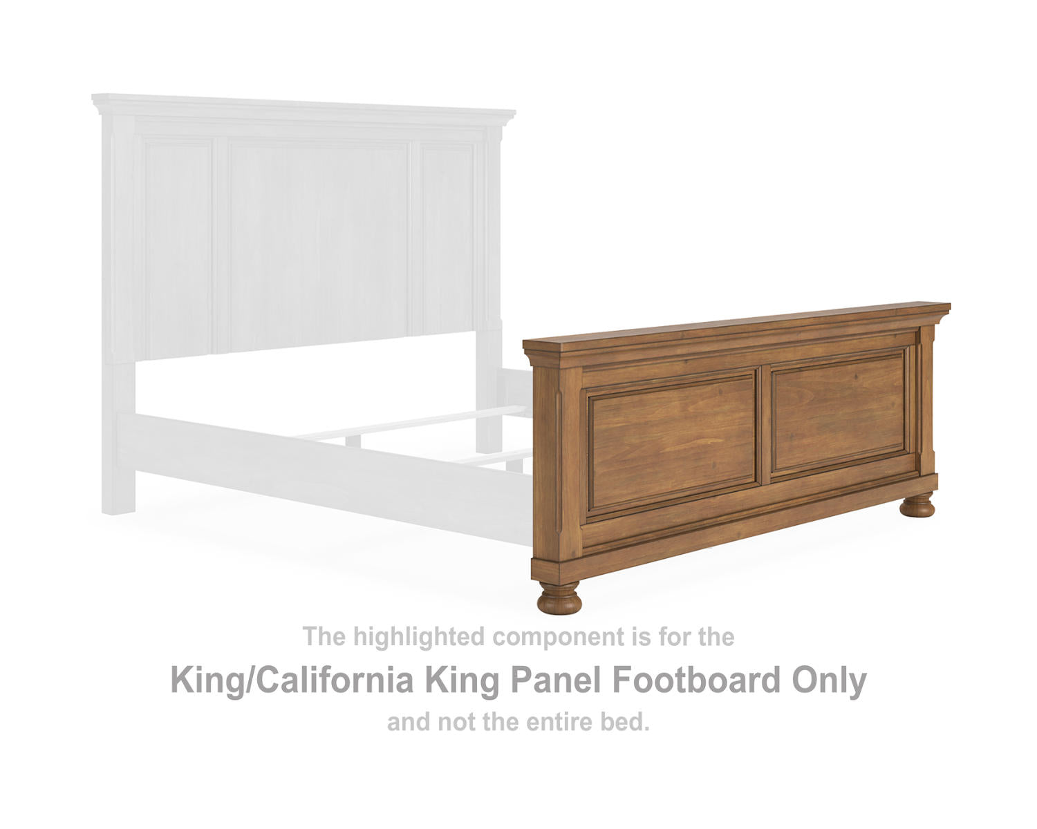 Feddinger King/California King Panel Footboard