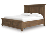 Feddinger California King Panel Storage Bed