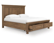 Feddinger California King Panel Storage Bed