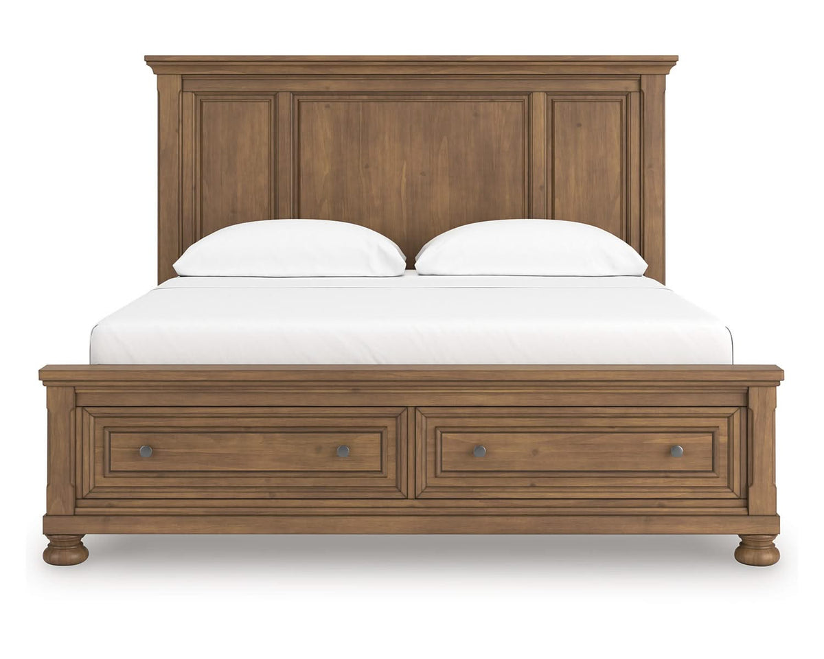 Feddinger California King Panel Storage Bed