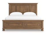 Feddinger California King Panel Storage Bed
