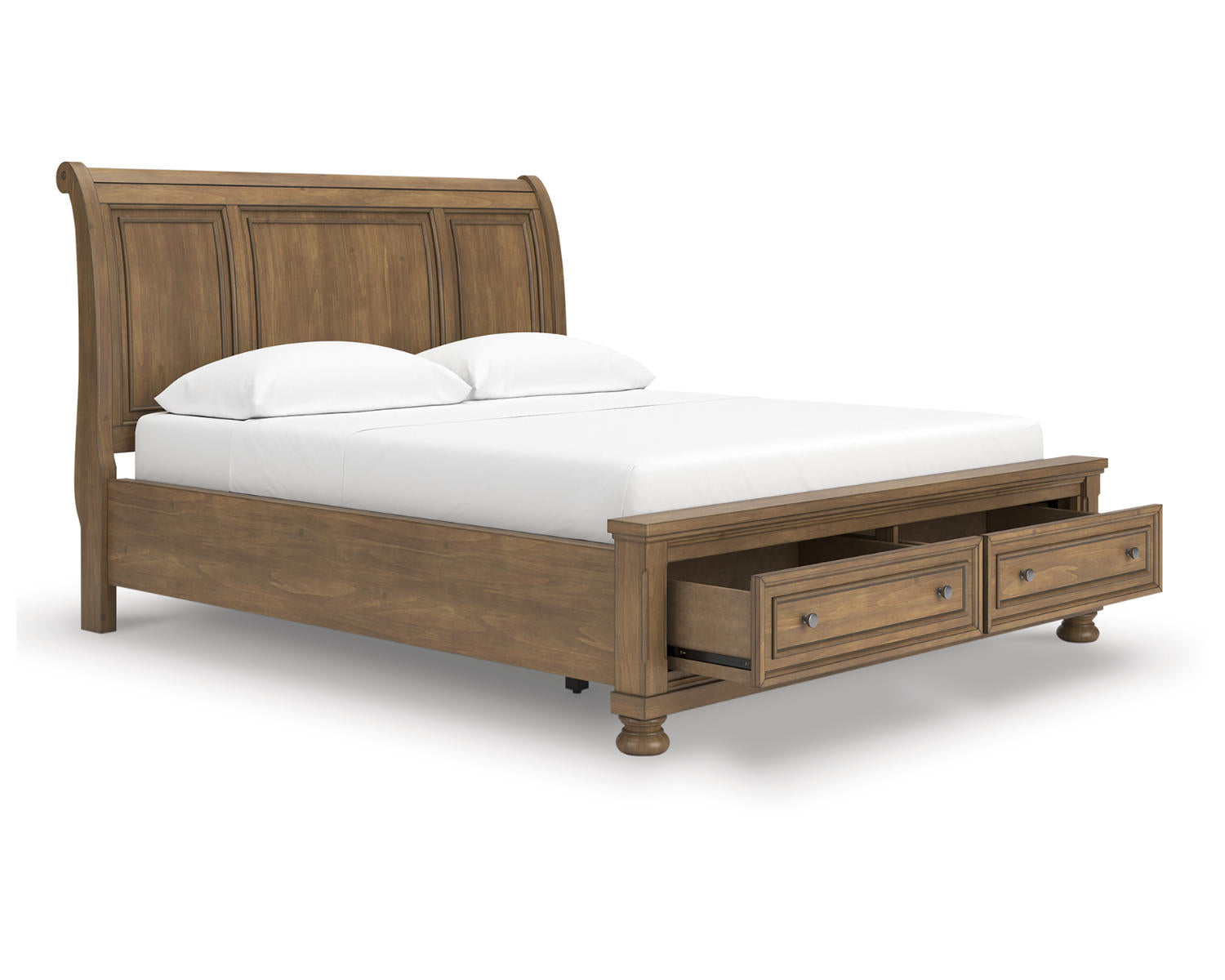 Feddinger California King Storage Sleigh Bed