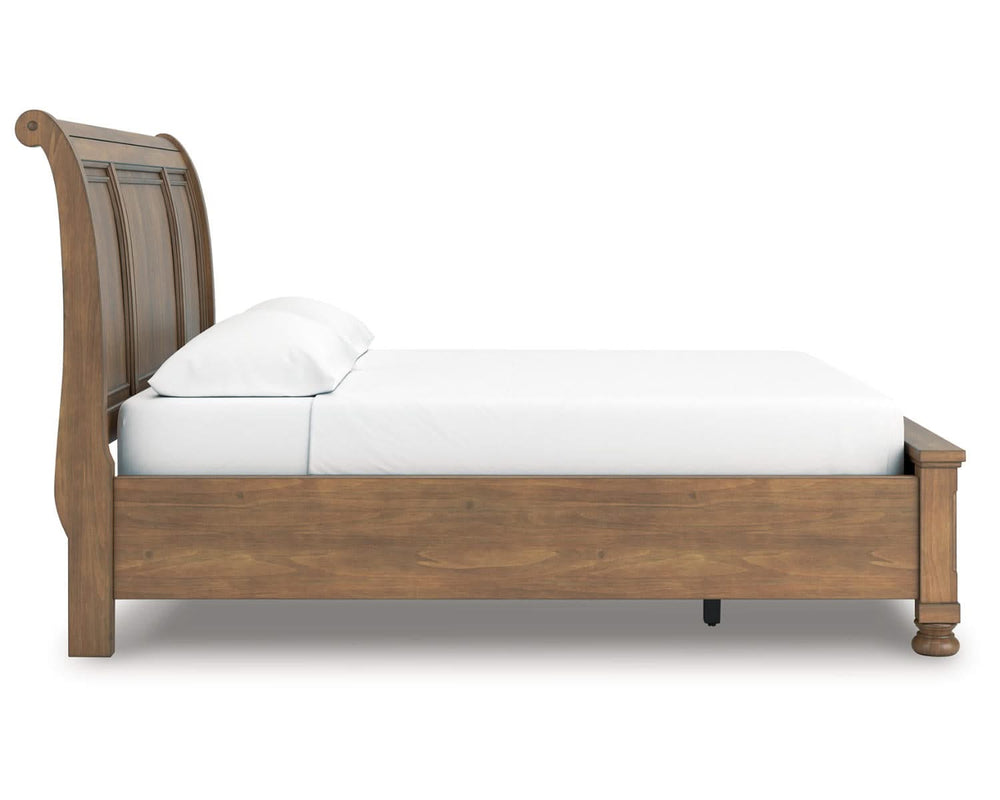 Feddinger California King Storage Sleigh Bed