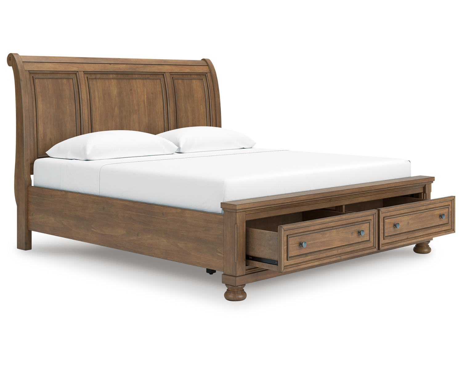 Feddinger King Storage Sleigh Bed