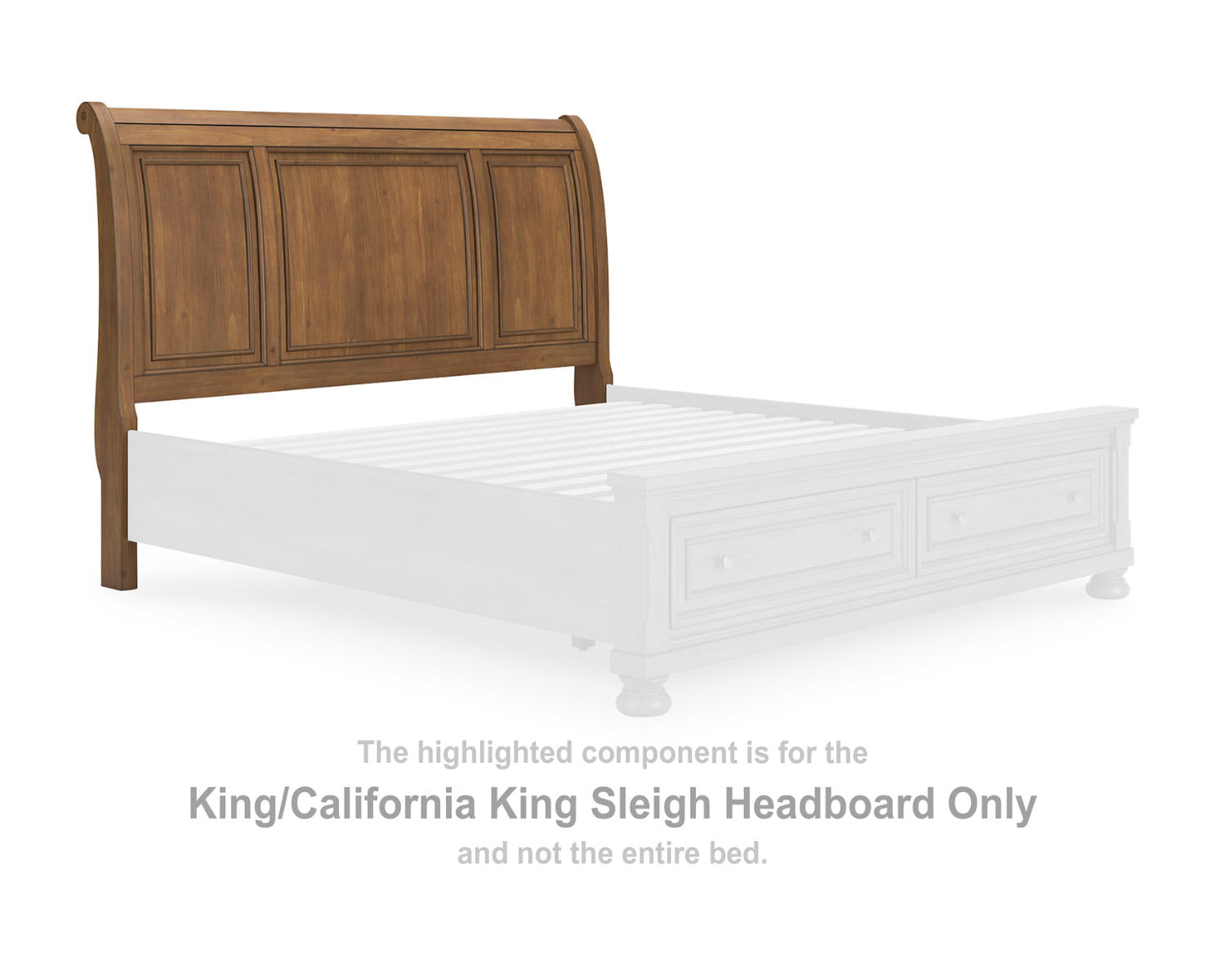 Feddinger King/California King Sleigh Headboard