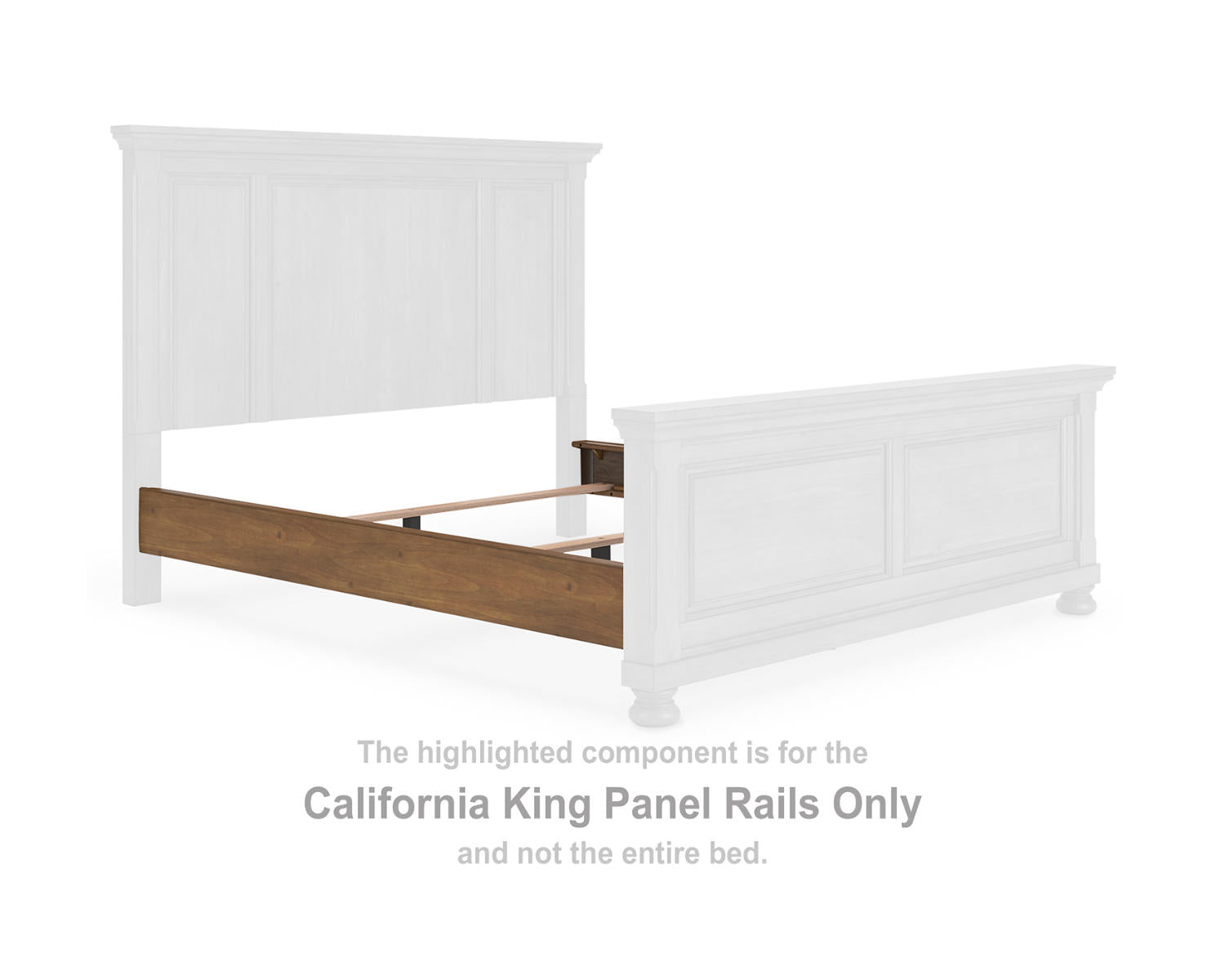 Feddinger California King Panel Rails