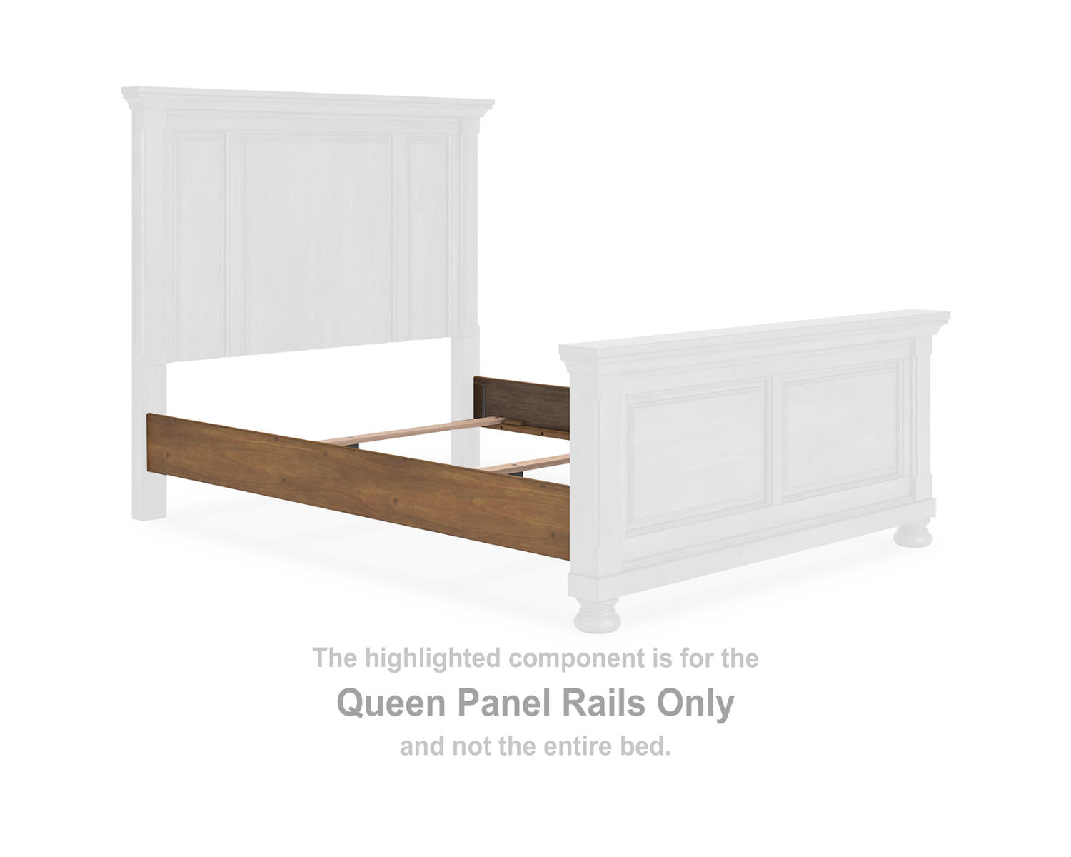 Feddinger Queen Panel Rails