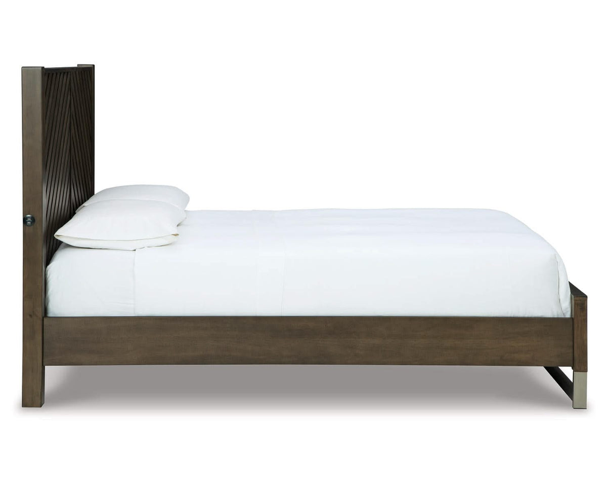 Arkenton Queen Panel Bed, Dresser and Mirror