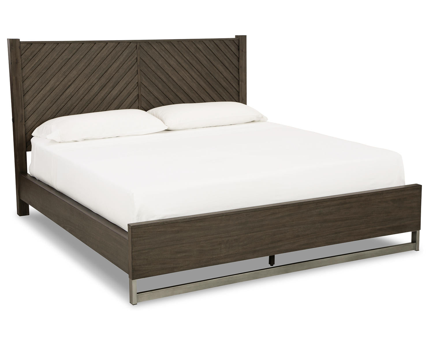 Arkenton King Panel Bed, Dresser and Mirror
