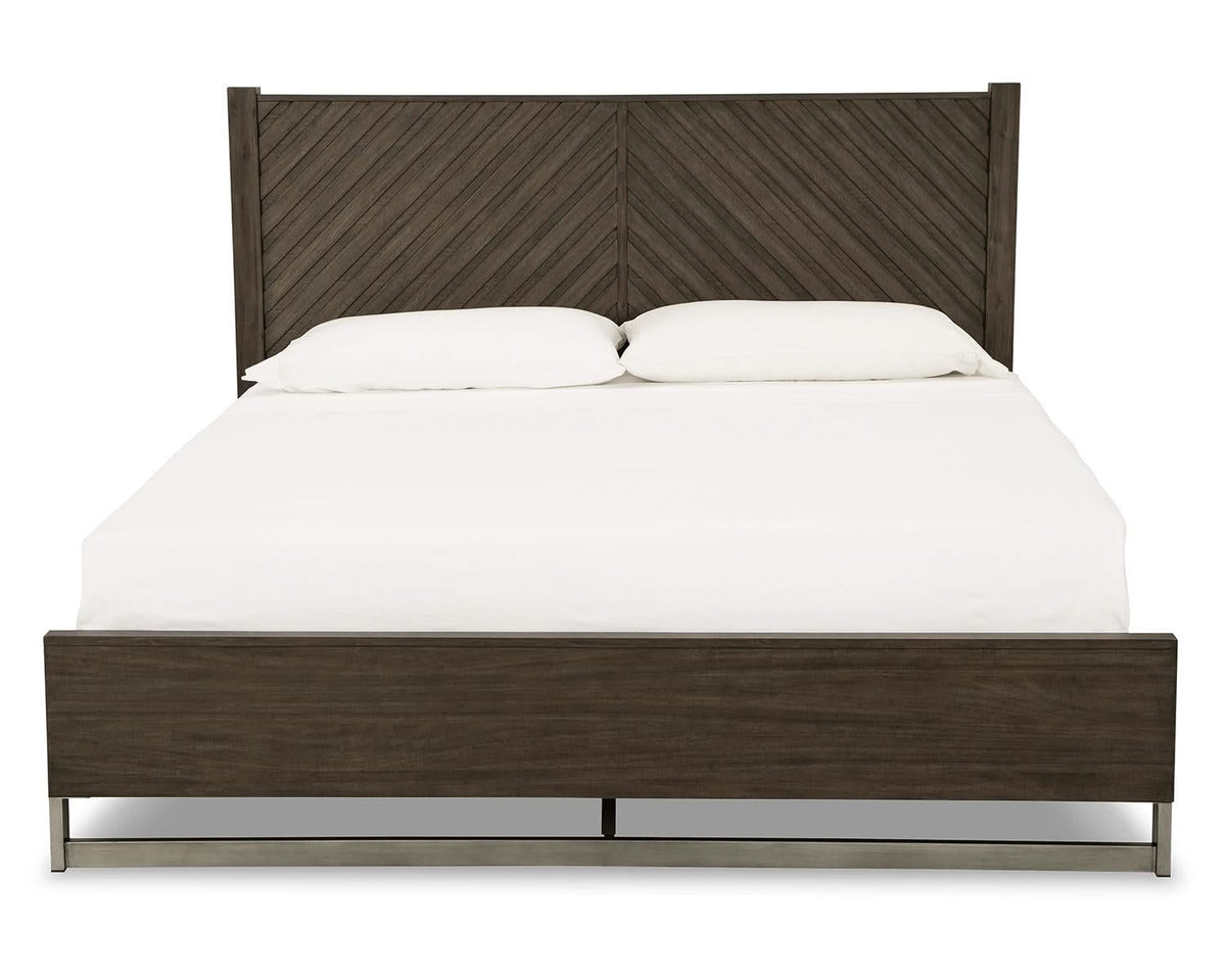 Arkenton King Panel Bed, Dresser and Mirror