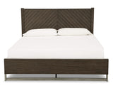 Arkenton King Panel Bed, Dresser and Mirror