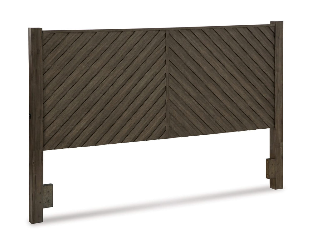 Arkenton King Panel Bed, Dresser and Mirror