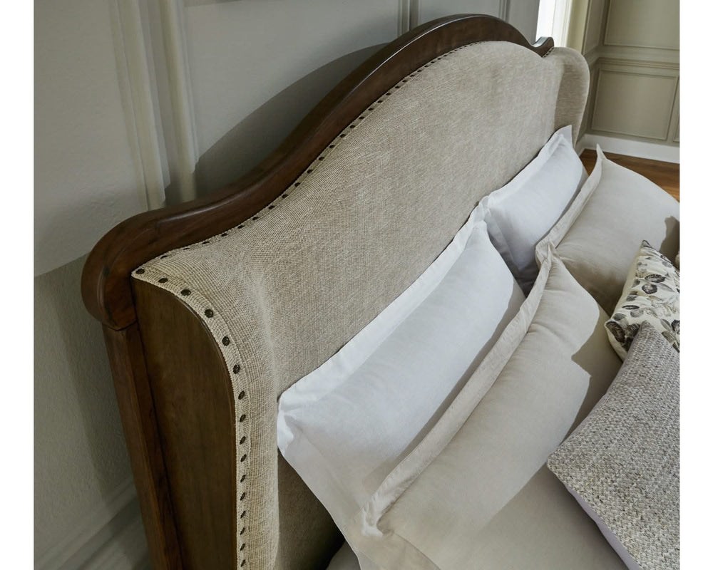 Sturlayne King Upholstered Panel Bed
