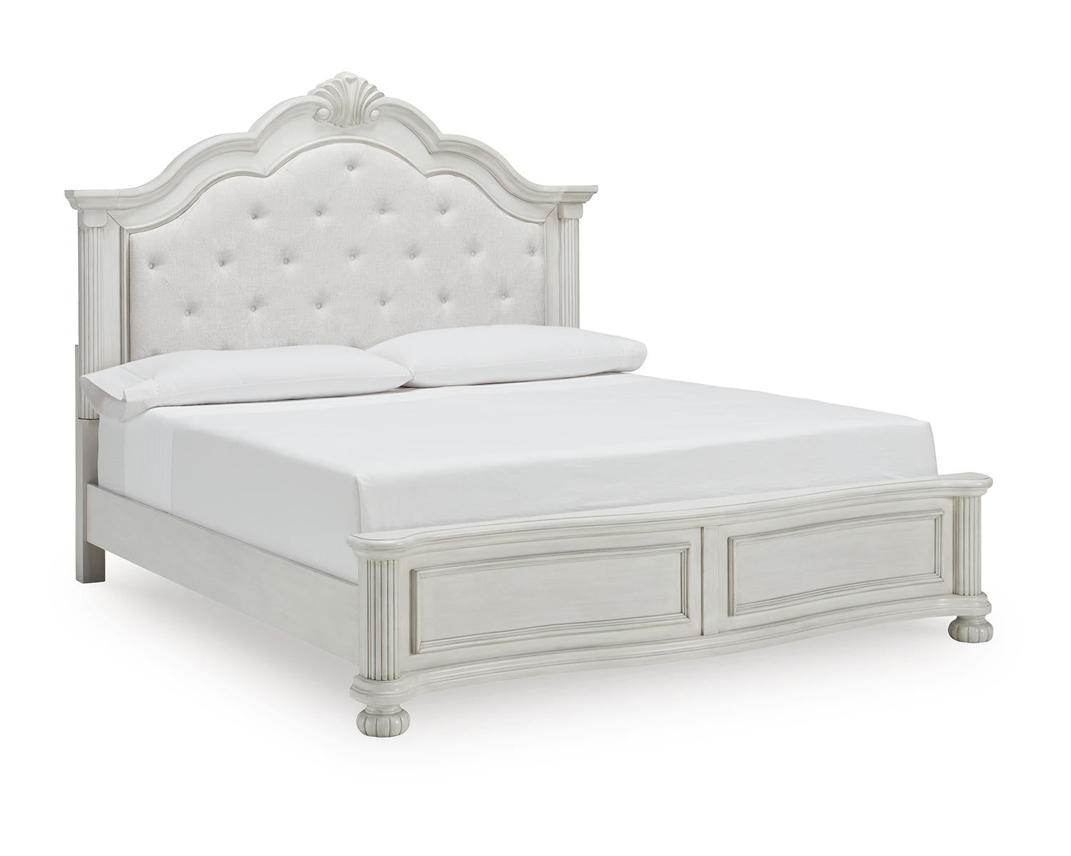 Montelaine King Upholstered Panel Bed