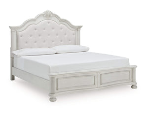 Cama tapizada Montelaine California King con paneles