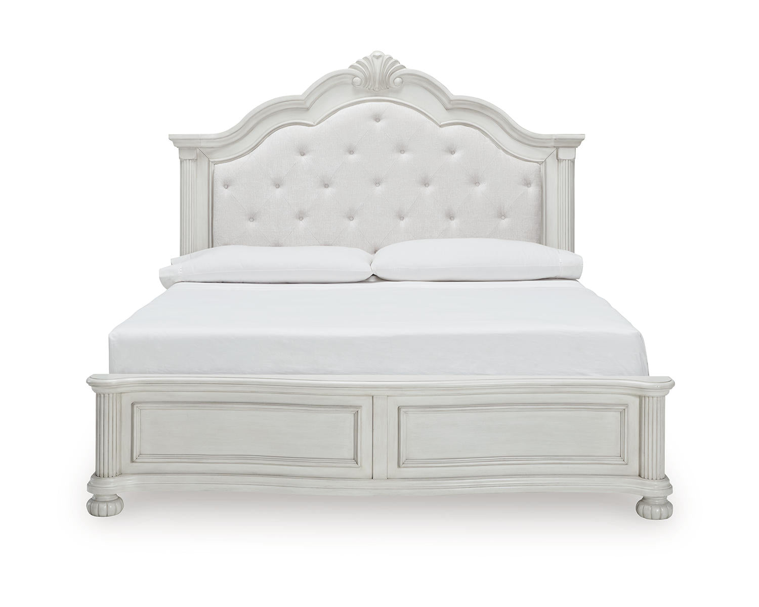 Montelaine King Upholstered Panel Bed