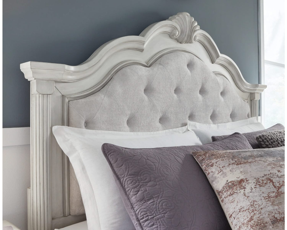 Montelaine King Upholstered Panel Bed