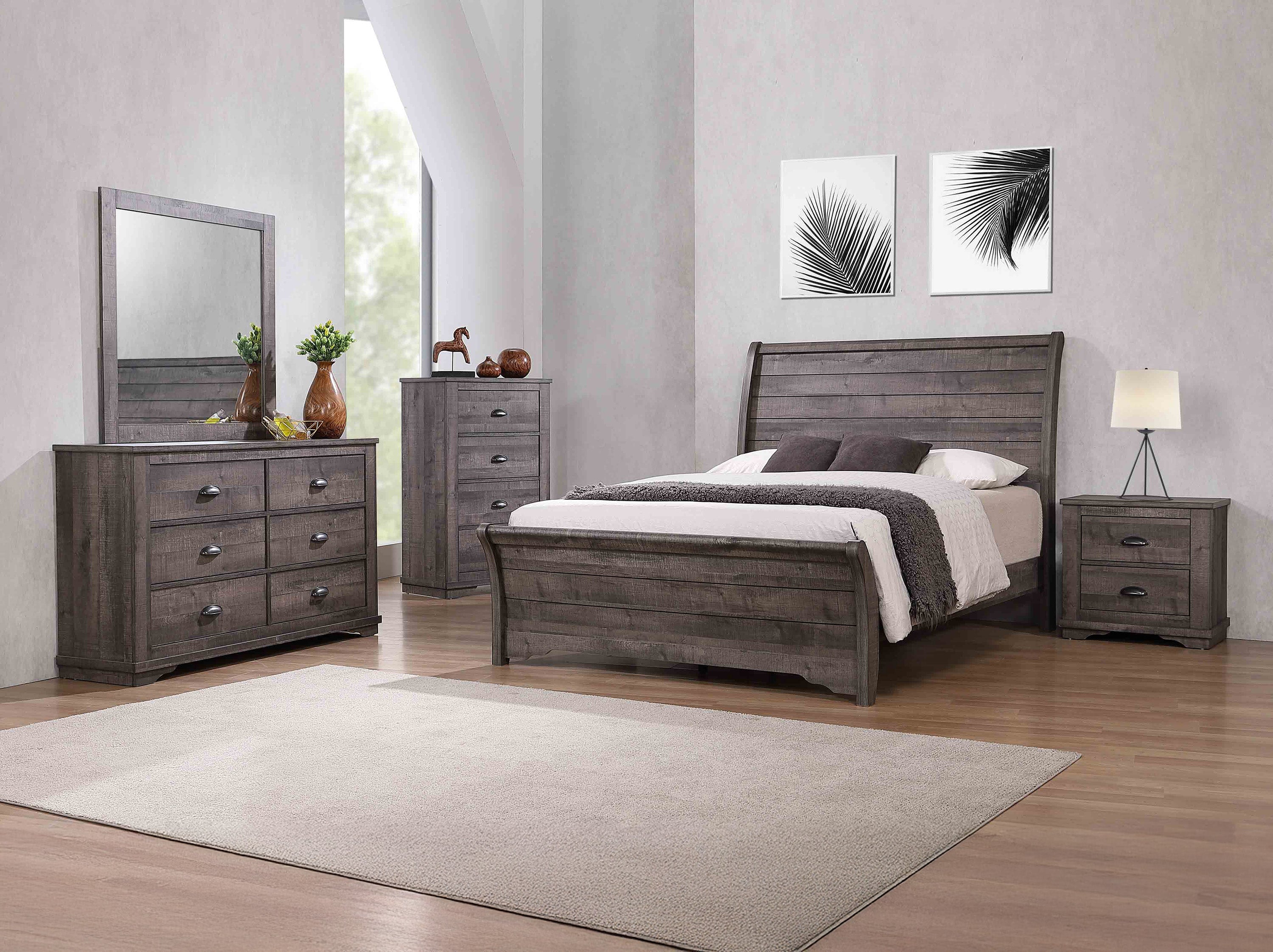 CORALEE NIGHT STAND GREY