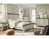 Cama Queen con dosel y dos cajones de almacenamiento Havalance