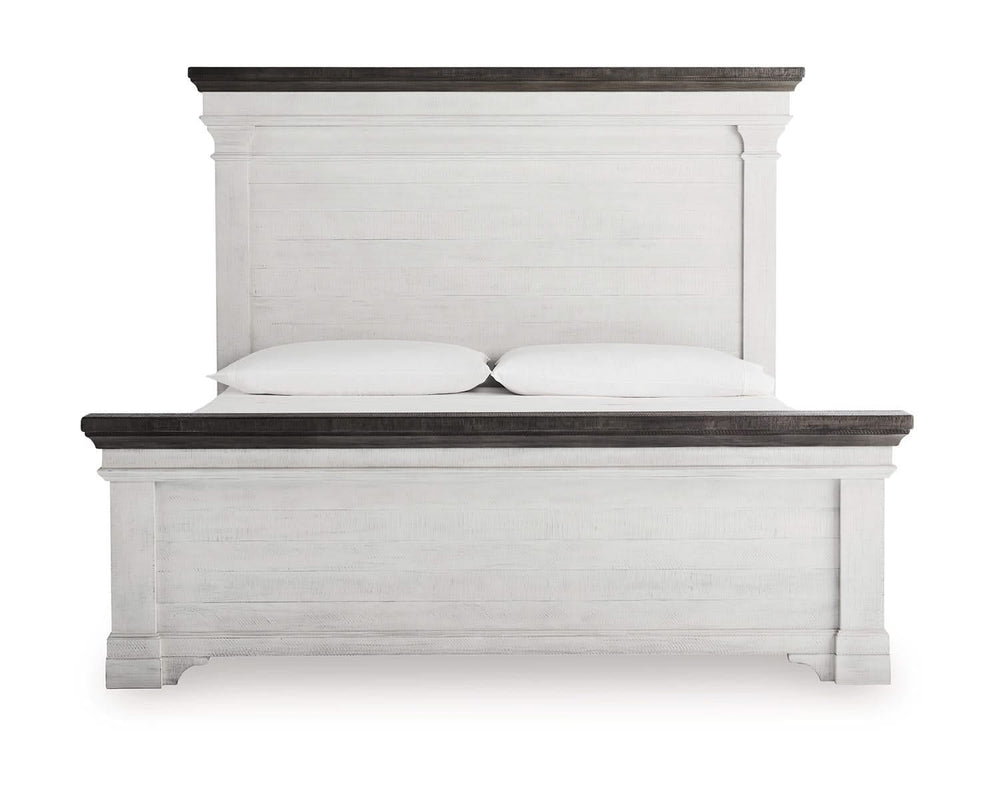 Cama King con almacenamiento y paneles Havalance