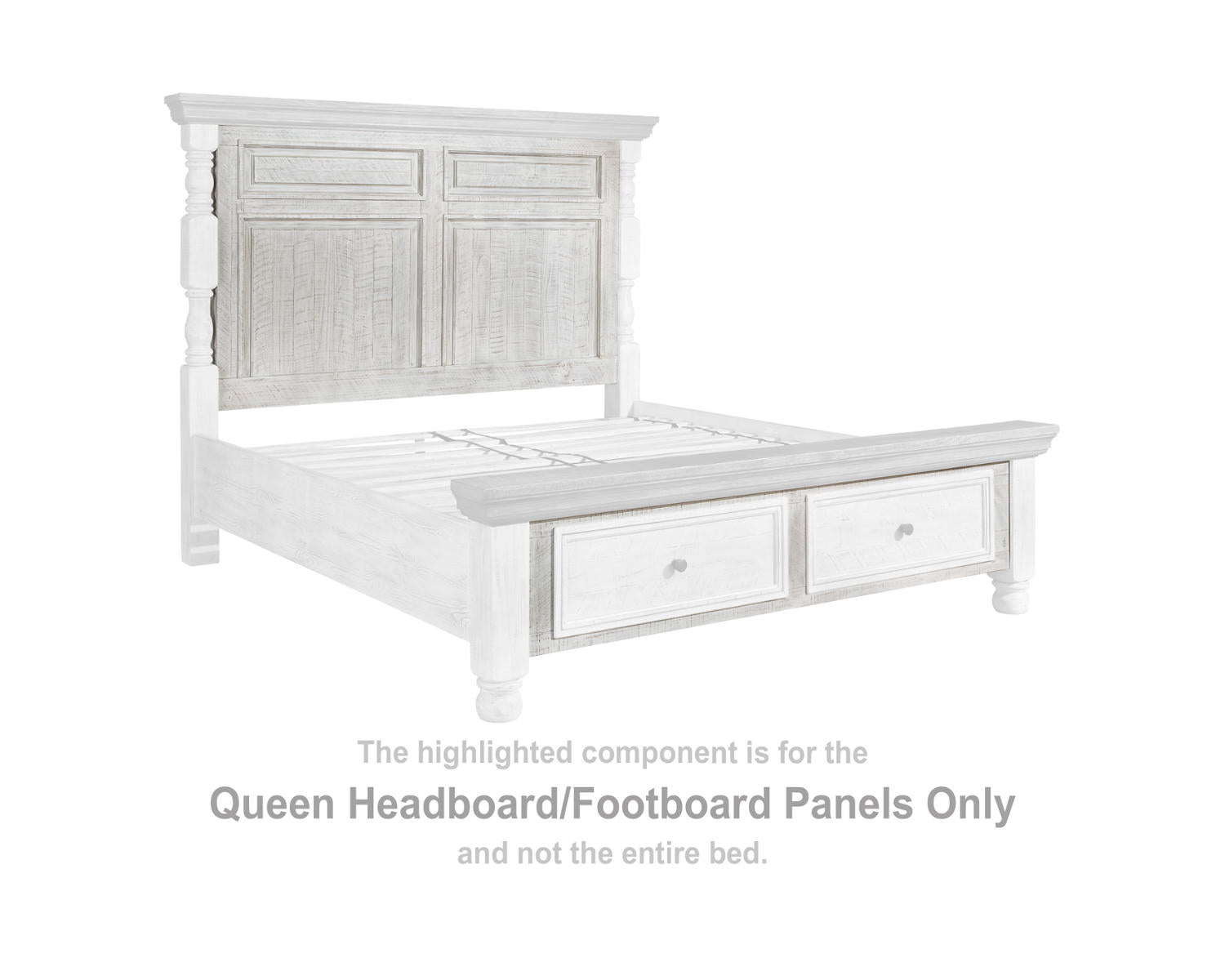 Havalance Queen Headboard/Footboard Panels