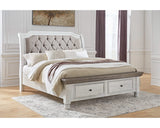 Havalance King Sleigh Bed with Storage