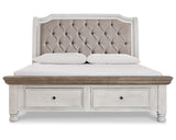 Havalance Queen Sleigh Bed with Storage