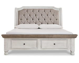 Havalance Queen Sleigh Bed with Storage