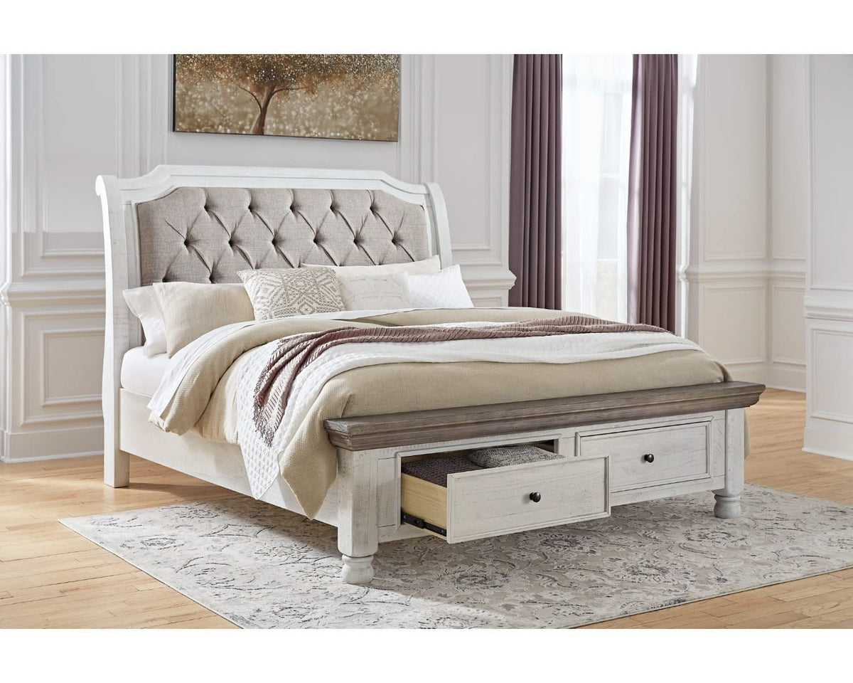 Havalance Queen Sleigh Bed with Storage