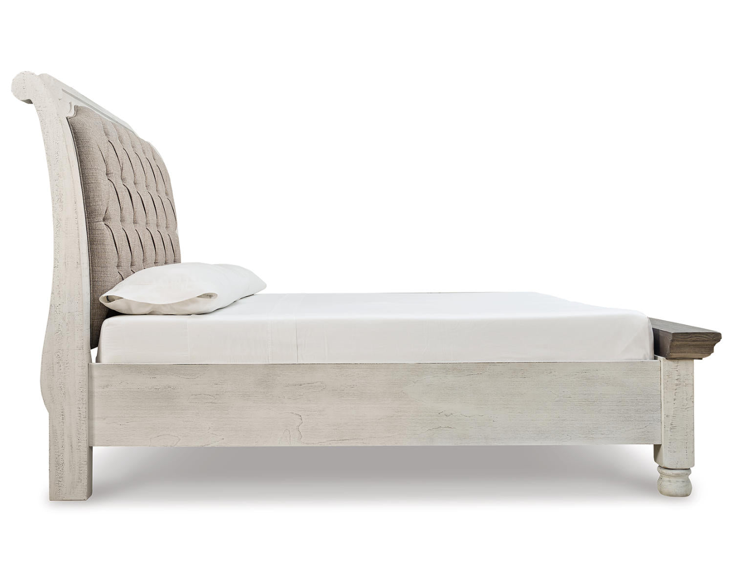 Havalance Queen Sleigh Bed with Storage, Dresser and Mirror