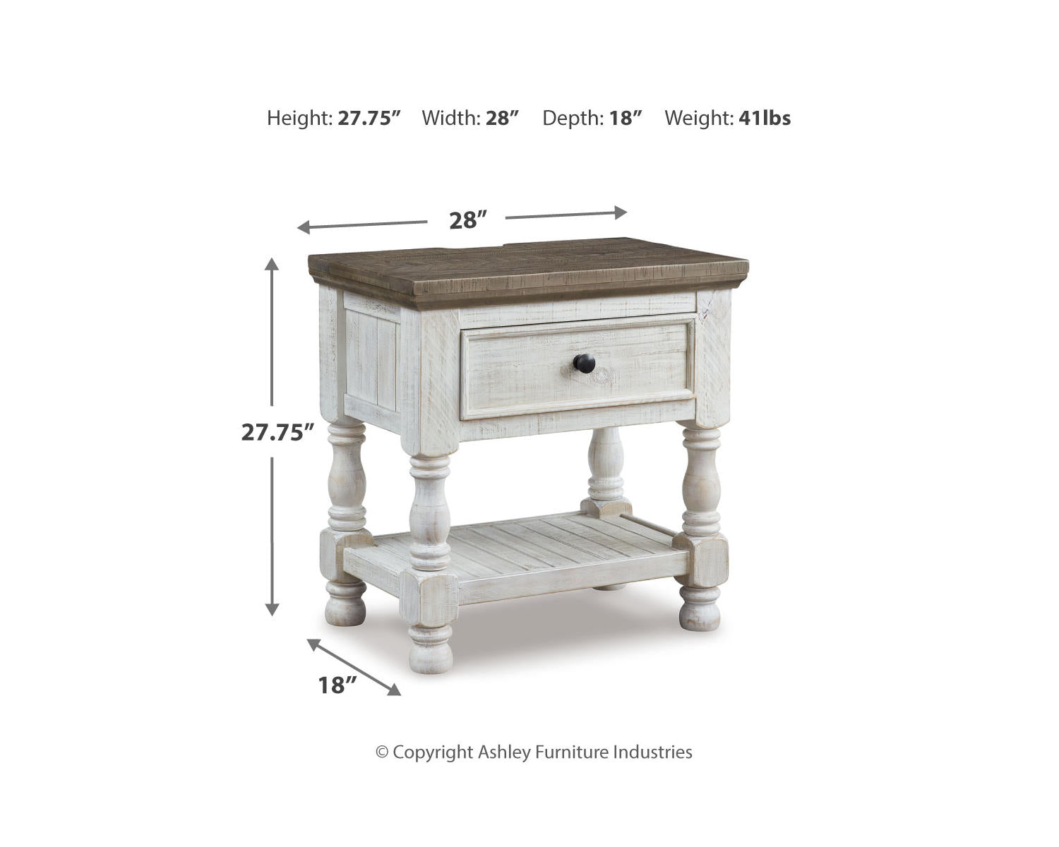 Havalance Nightstand