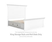 Havalance King Storage Rails and Roll Slats