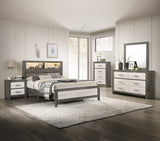 RHETT QUEEN PLATFORM BED IN 1 BOX