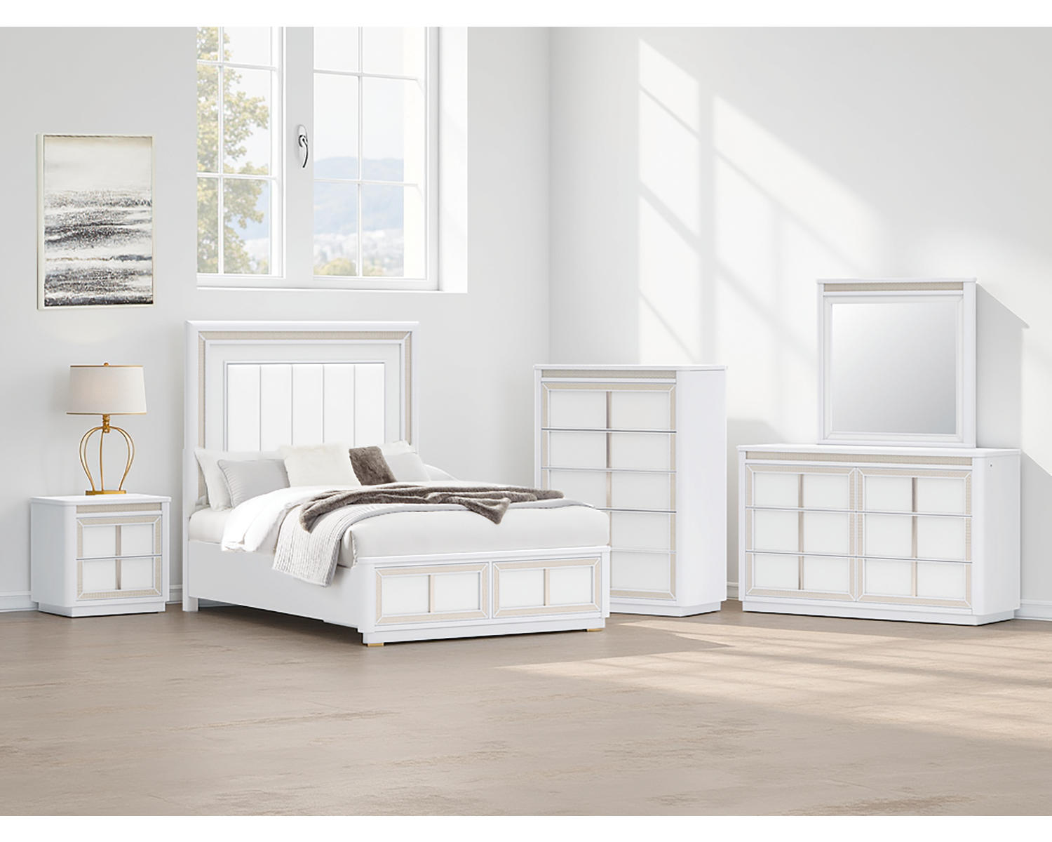 Chalanna Queen Upholstered Storage Bed
